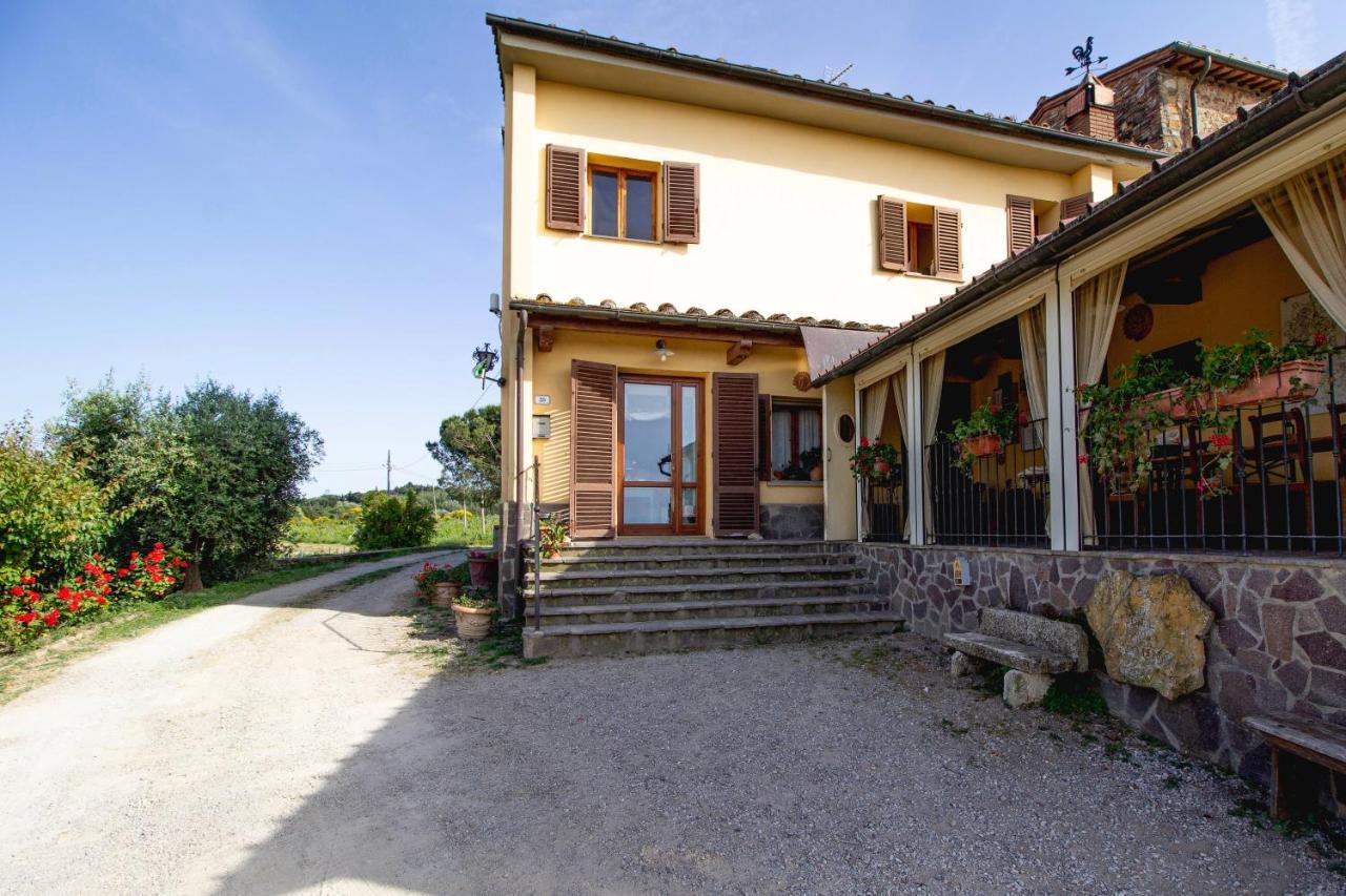 Agriturismo Poggio Pistolese 몬타이오네 외부 사진