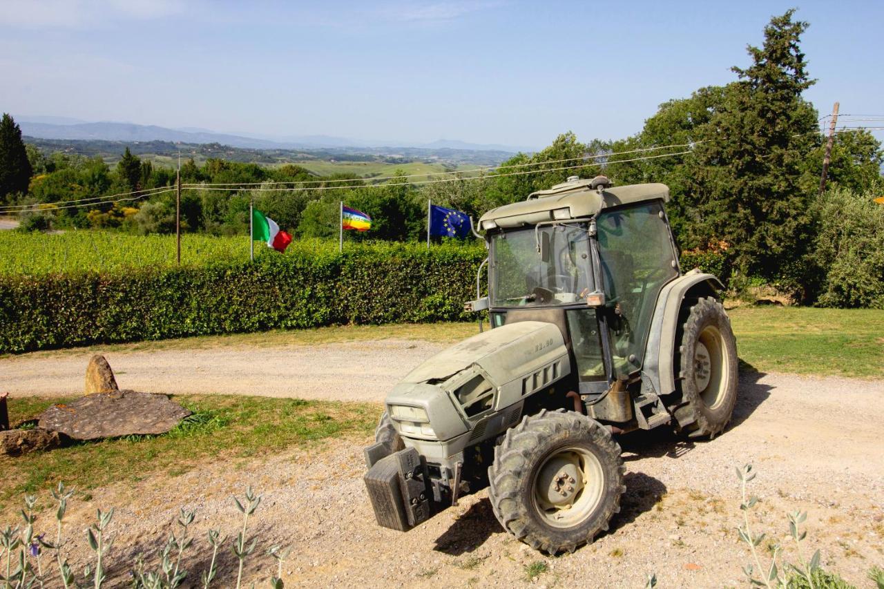 Agriturismo Poggio Pistolese 몬타이오네 외부 사진