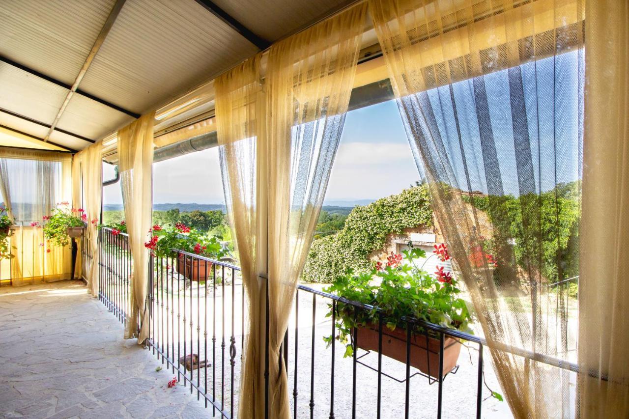 Agriturismo Poggio Pistolese 몬타이오네 외부 사진