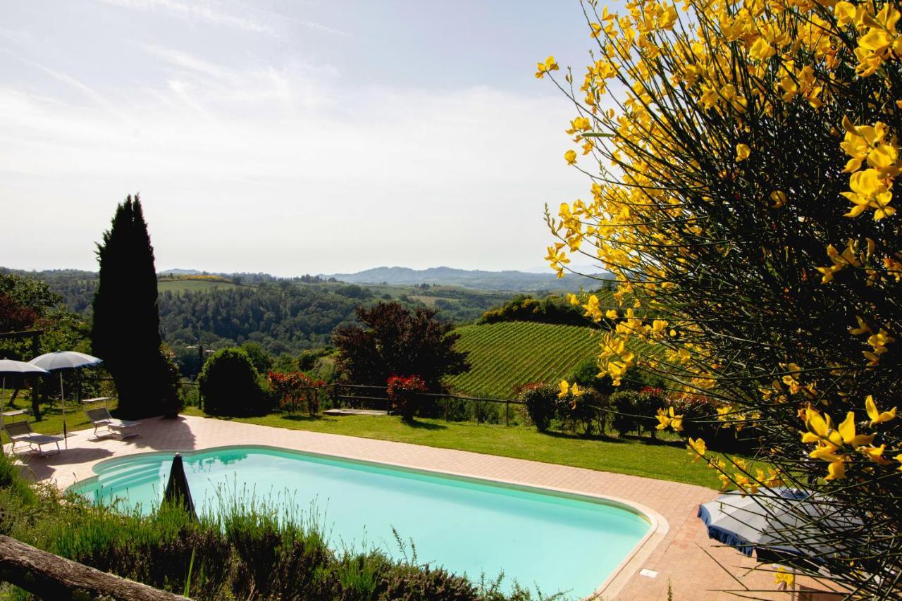 Agriturismo Poggio Pistolese 몬타이오네 외부 사진