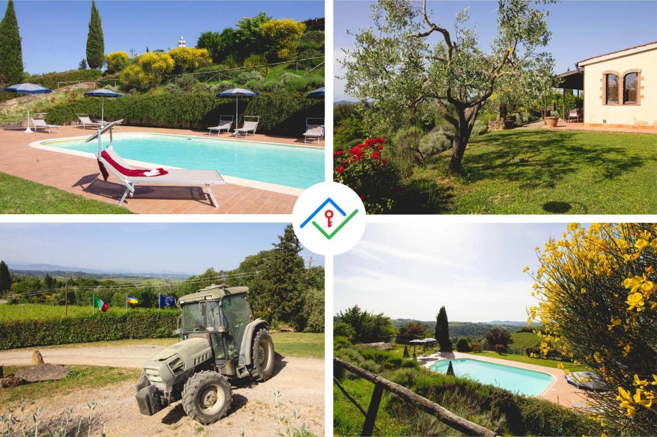 Agriturismo Poggio Pistolese 몬타이오네 외부 사진