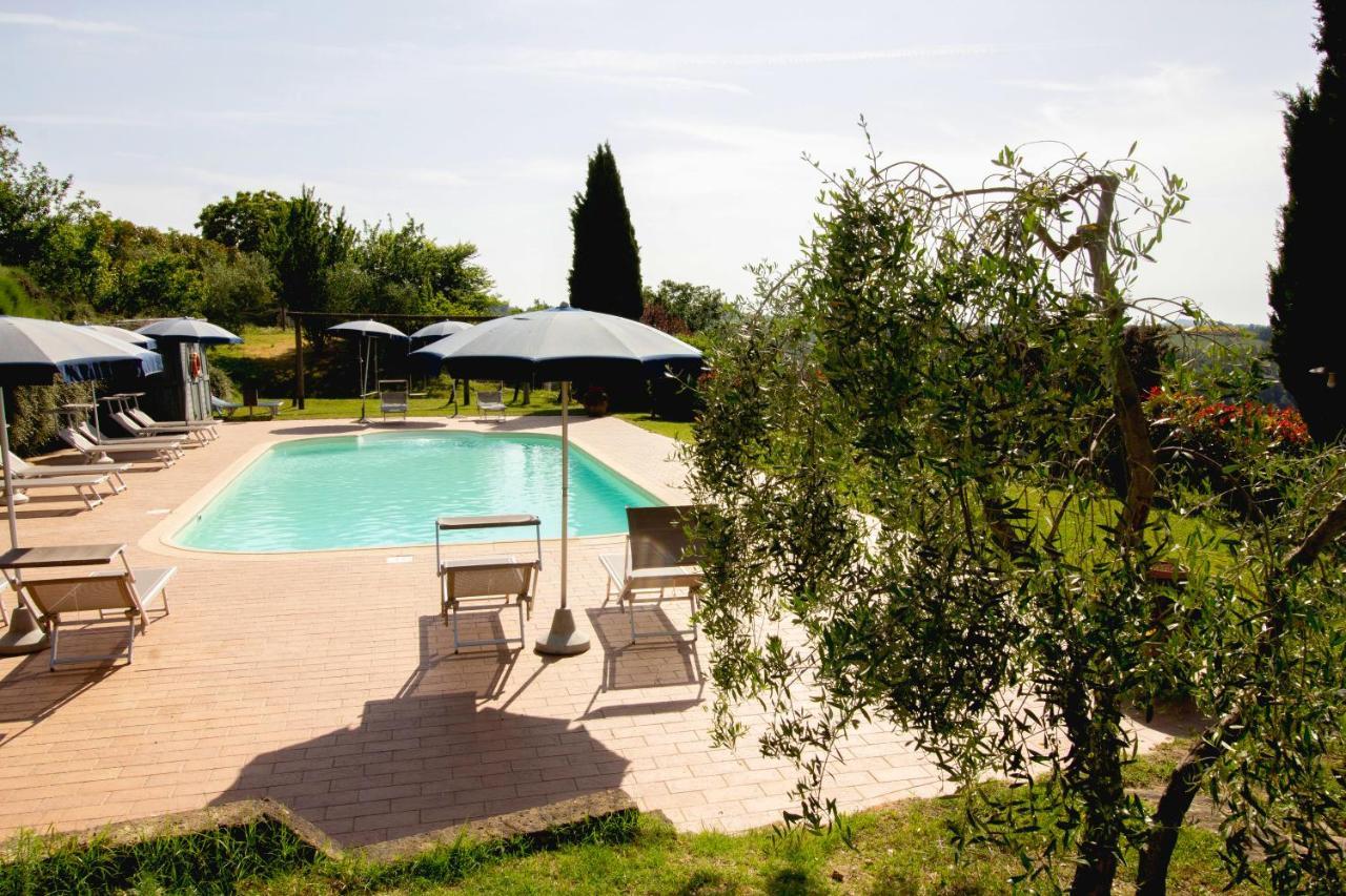 Agriturismo Poggio Pistolese 몬타이오네 외부 사진